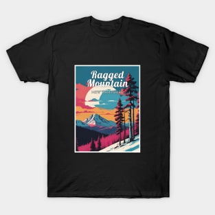 Ragged mountain ski new hampshire usa T-Shirt